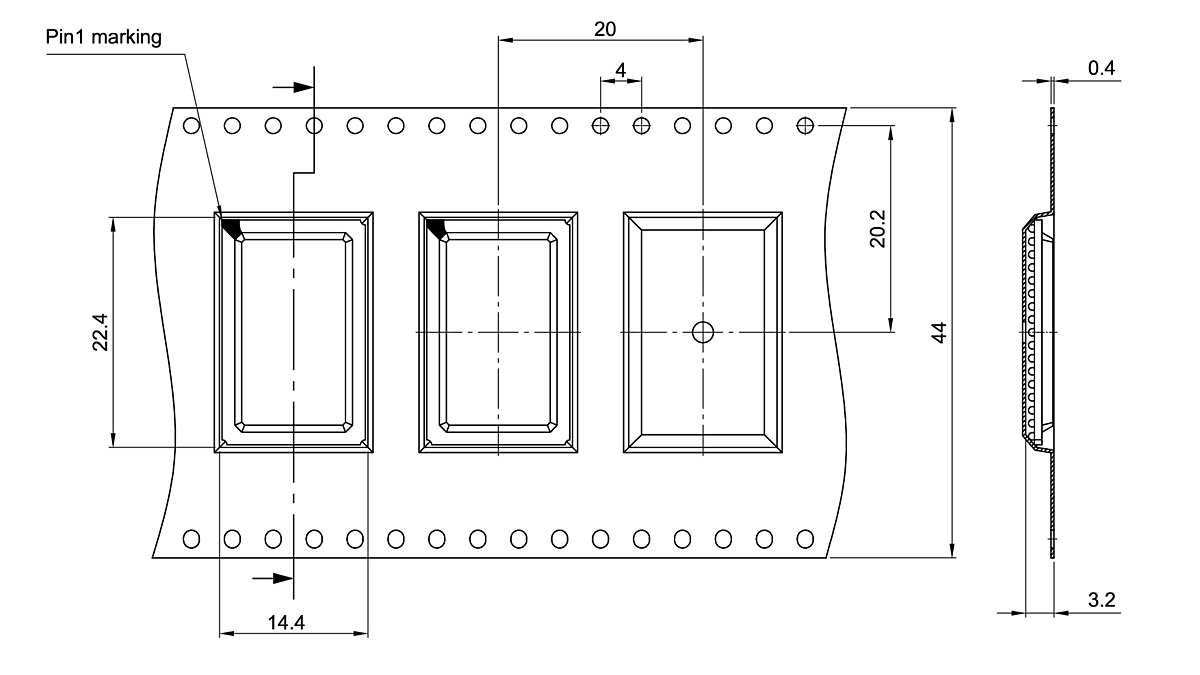 P-BGA-119-800_Tape and Reel