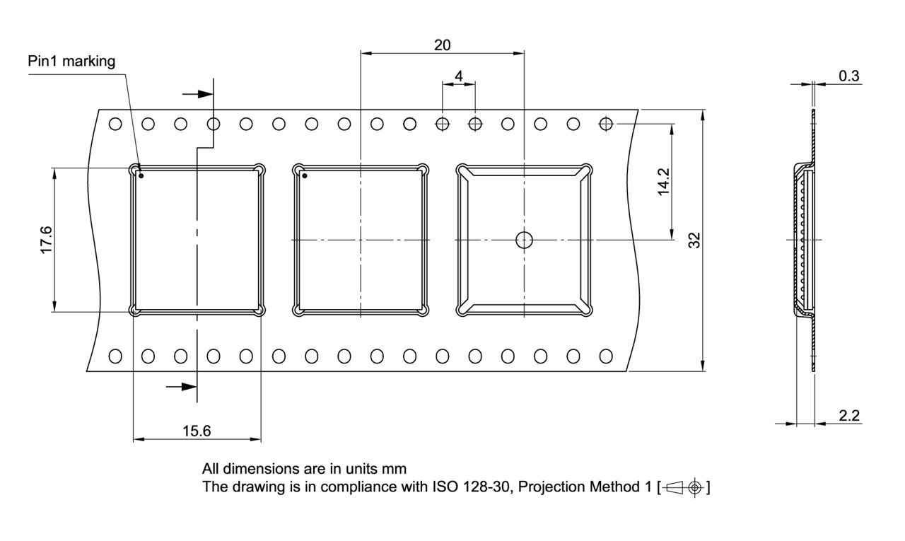 P-BGA-165-800_Tape and Reel