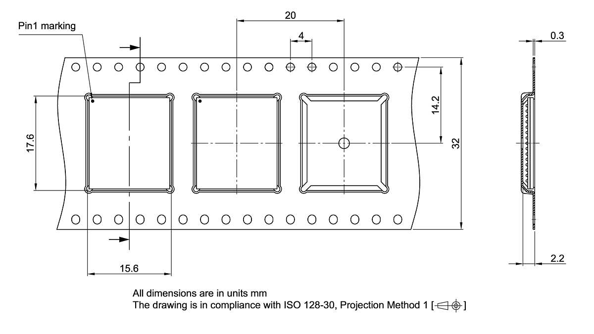 P-BGA-165-800_Tape and Reel