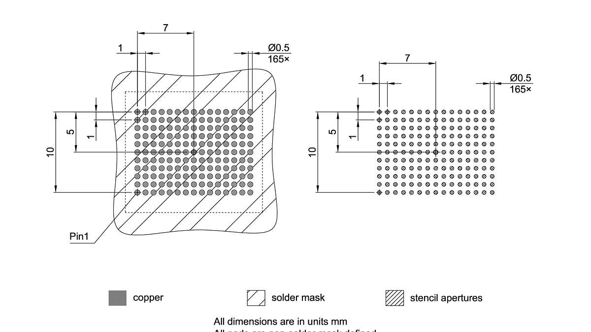 P-BGA-165-802_Footprint Drawing