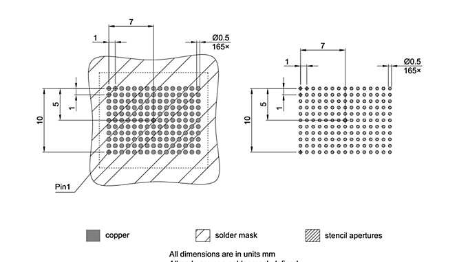 P-BGA-165-802_Footprint Drawing