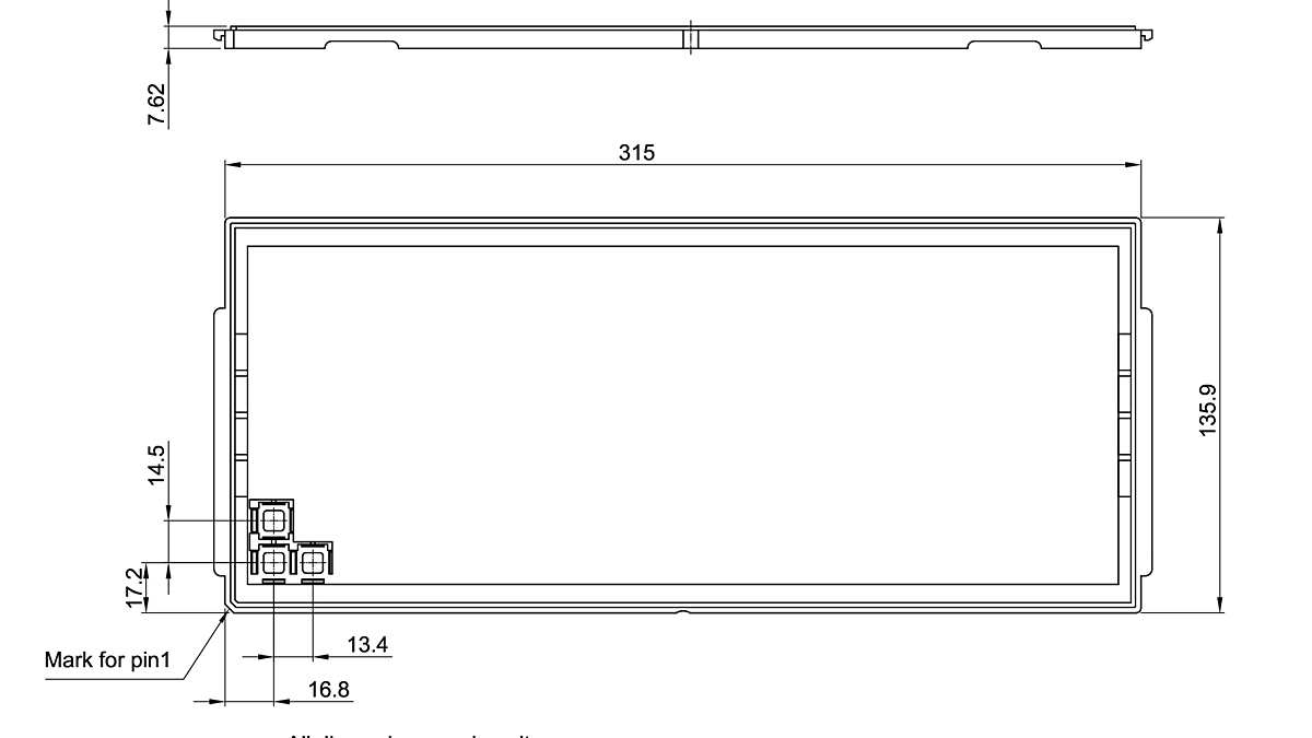 P-LFBGA-100-800_Bakeable Trays