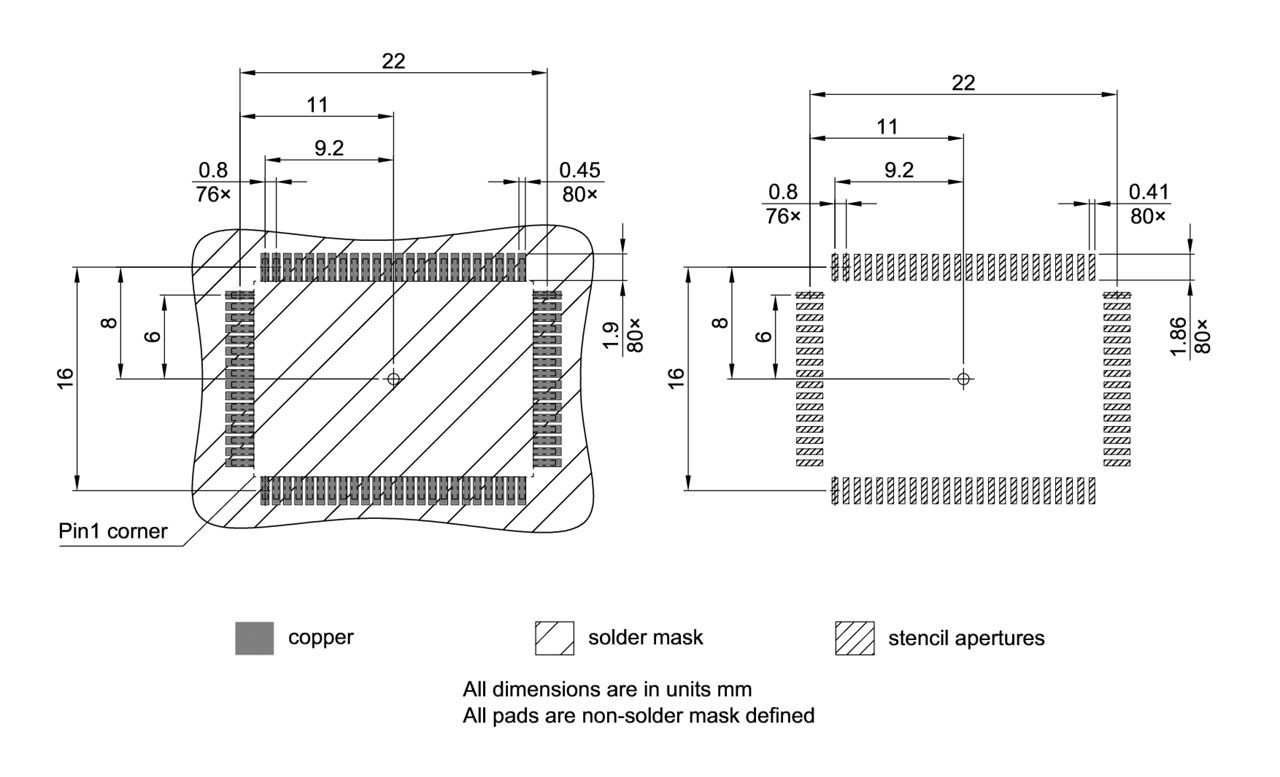 P-MQFP-80-801_Footprint Drawing