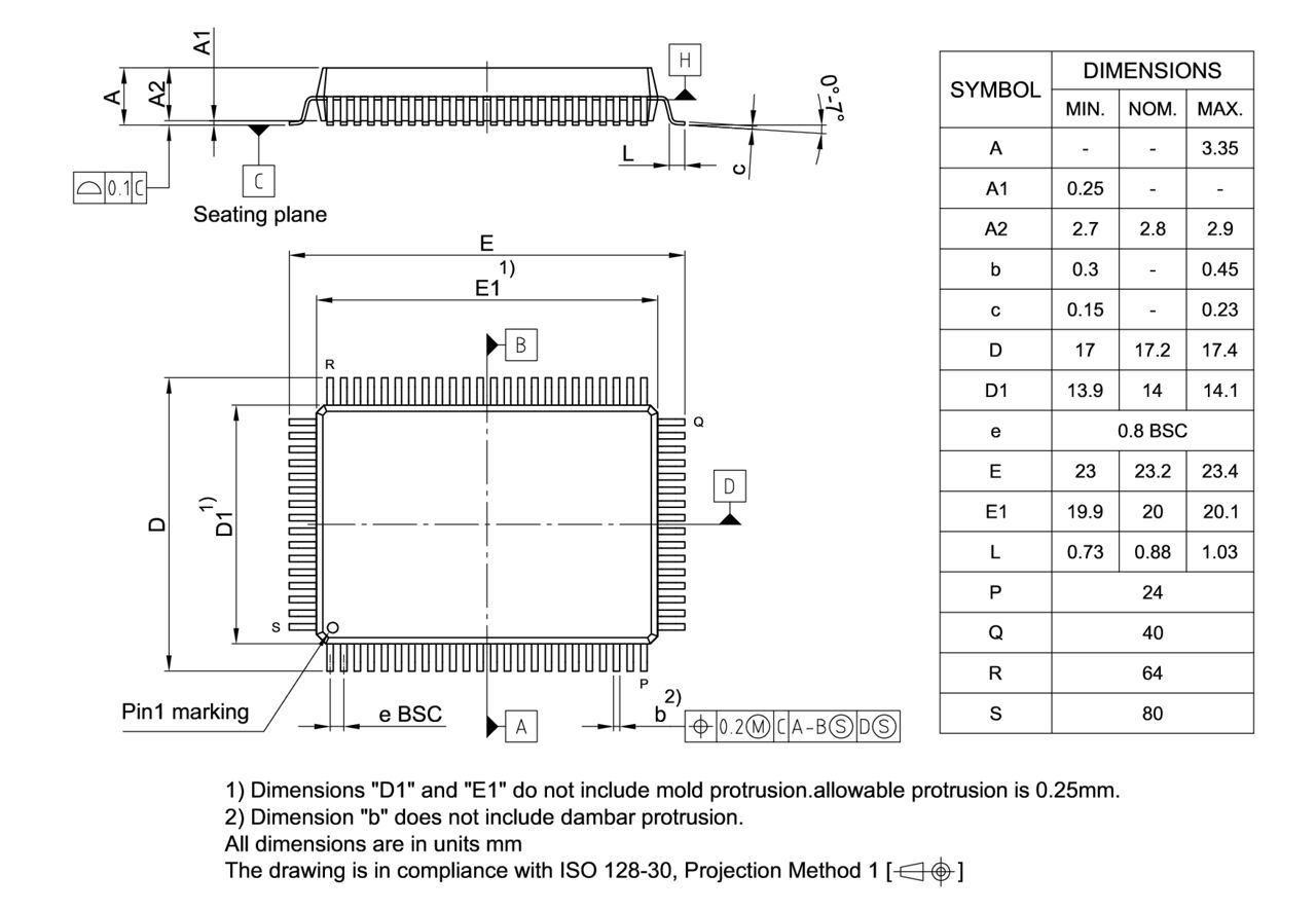P-MQFP-80-801_Package Outline