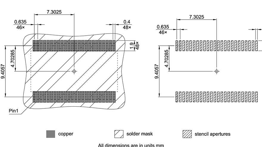P-SSOP-48-800_Footprint Drawing