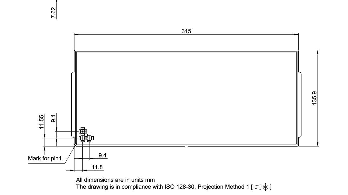 P-TFBGA-48-800_Bakeable Trays