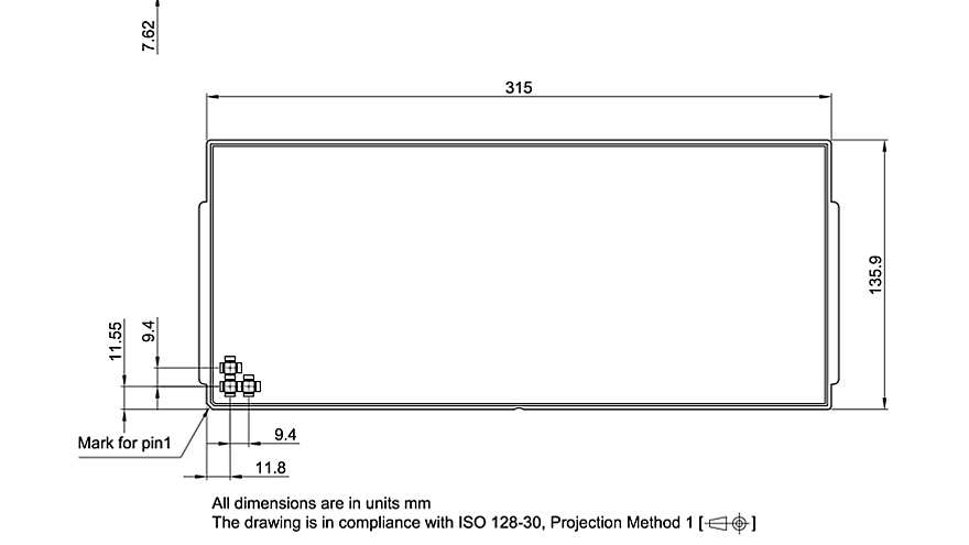 P-TFBGA-48-800_Bakeable Trays