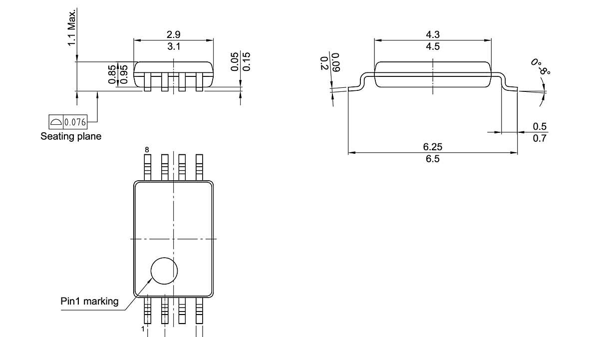 P-TSSOP-8-800_Package Outline