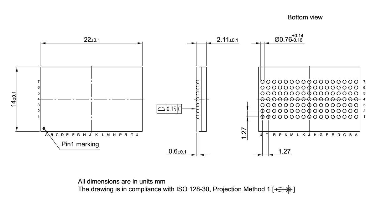 PG-BGA-119-802_Package Outline