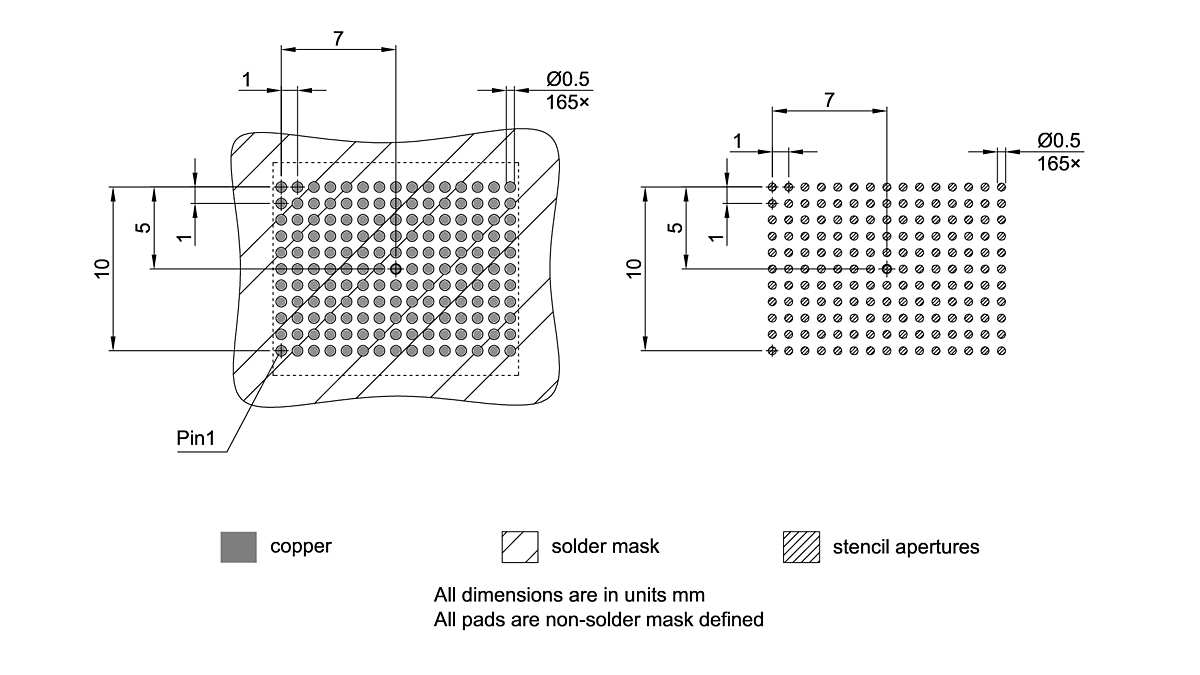 PG-BGA-165-804_Footprint Drawing