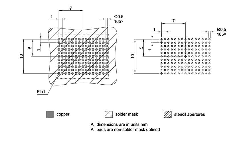 PG-BGA-165-804_Footprint Drawing