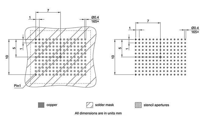 PG-BGA-165-806_Footprint Drawing