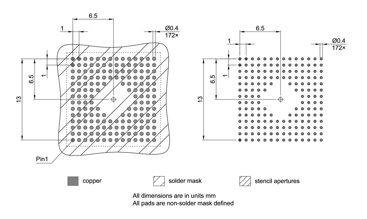 PG-BGA-172-802_Footprint Drawing
