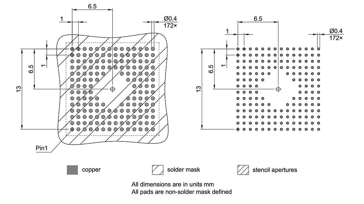 PG-BGA-172-803_Footprint Drawing