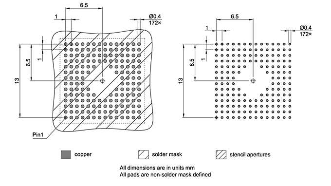 PG-BGA-172-803_Footprint Drawing