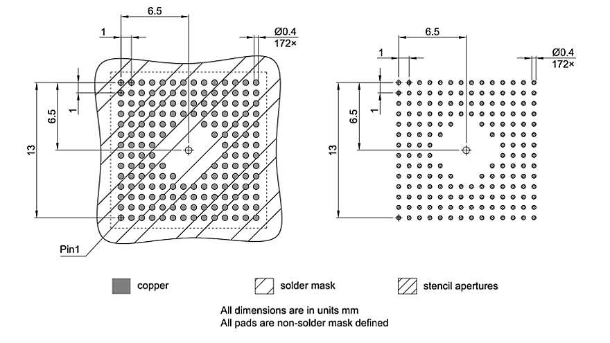 PG-BGA-172-803_Footprint Drawing