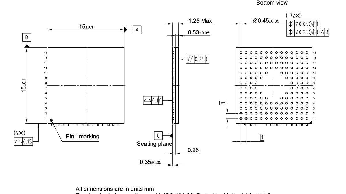PG-BGA-172-803_Package Outline