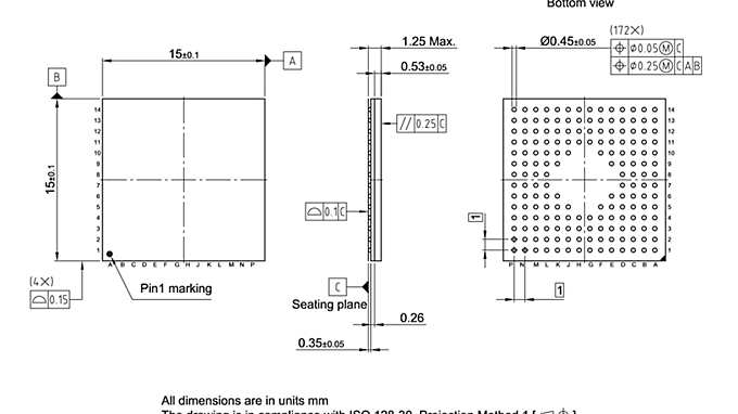 PG-BGA-172-803_Package Outline