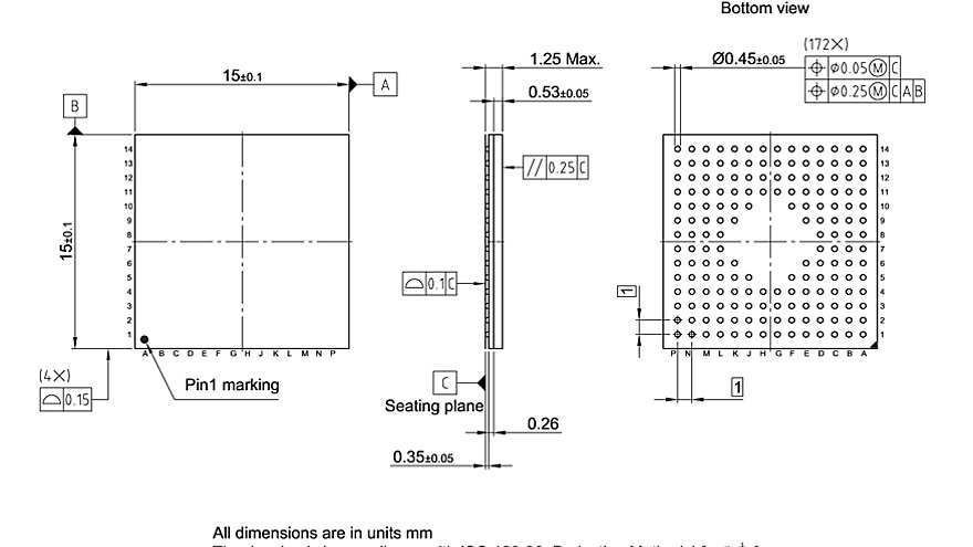 PG-BGA-172-803_Package Outline