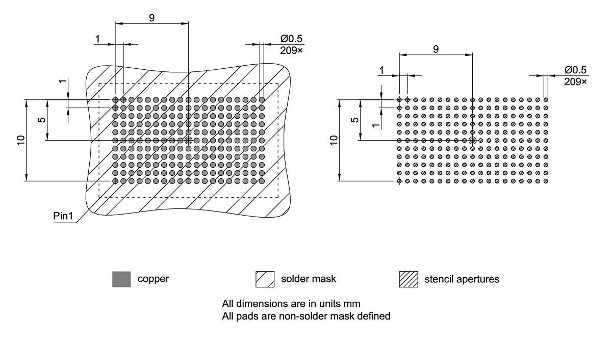 PG-BGA-209-801_Footprint Drawing