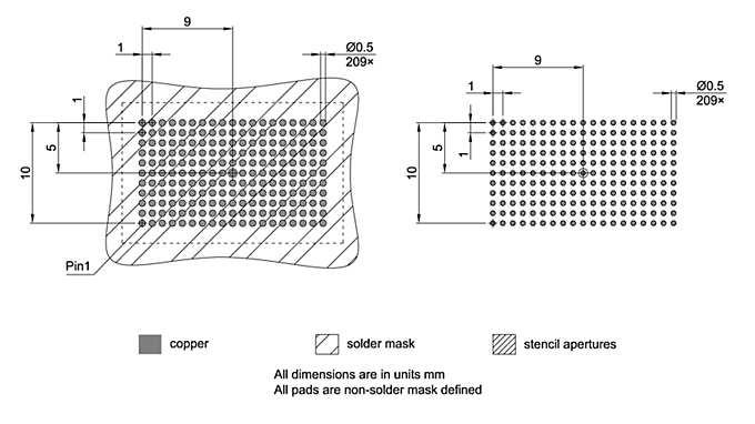 PG-BGA-209-801_Footprint Drawing