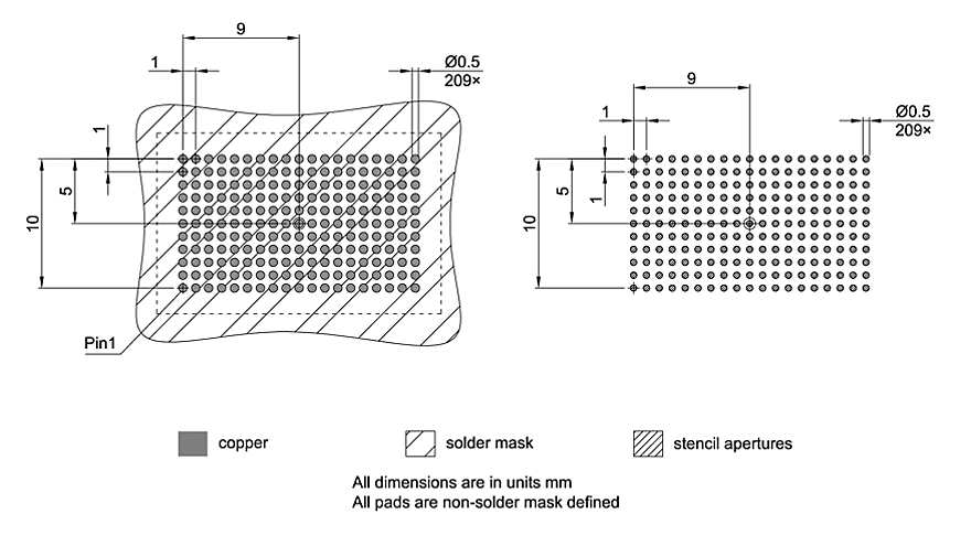 PG-BGA-209-801_Footprint Drawing