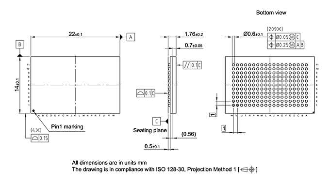PG-BGA-209-801_Package Outline