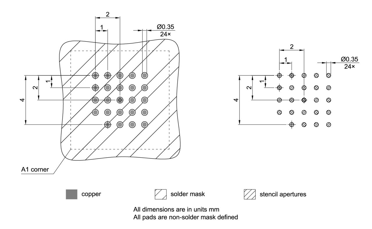 PG-BGA-24-1_Footprint Drawing