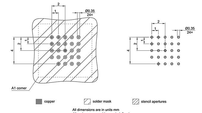 PG-BGA-24-1_Footprint Drawing