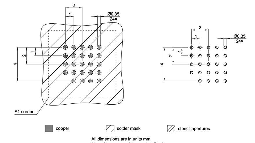 PG-BGA-24-1_Footprint Drawing