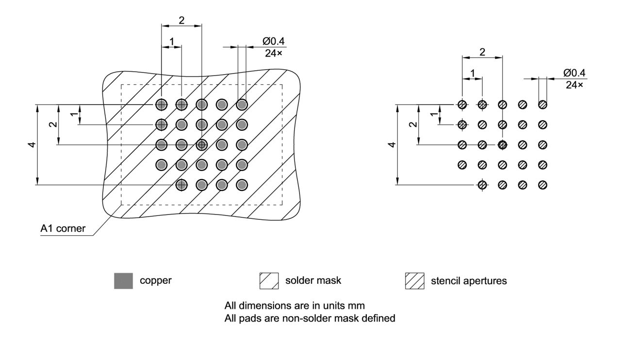 PG-BGA-24-802_Footprint Drawing