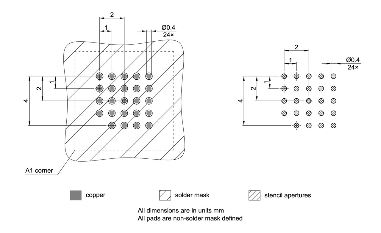 PG-BGA-24-804_Footprint Drawing