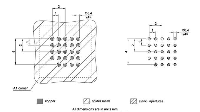 PG-BGA-24-804_Footprint Drawing