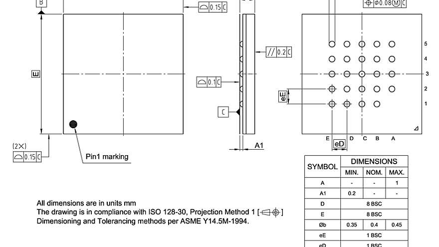 PG-BGA-24-804_Package Outline