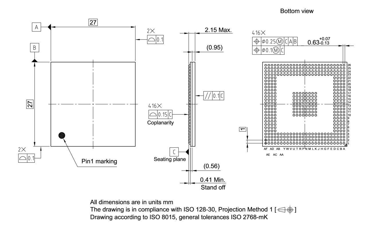 PG-BGA-416-22_Package Outline