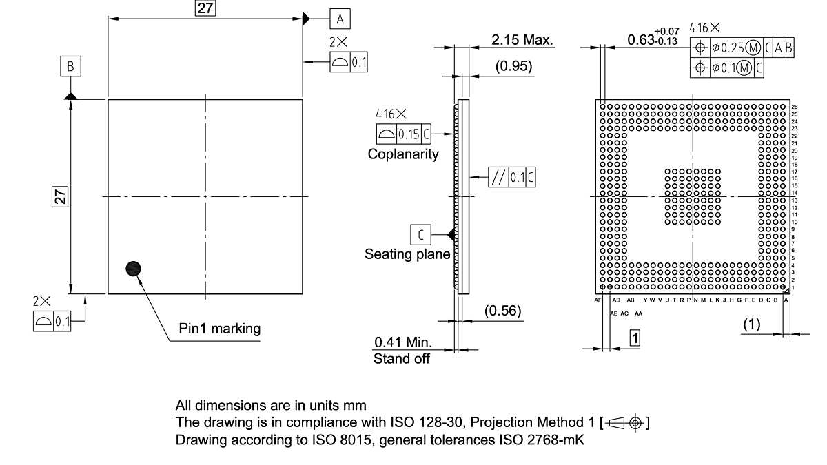 PG-BGA-416-24_Package Outline