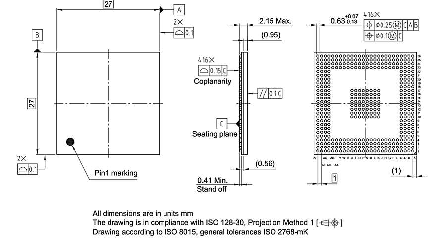 PG-BGA-416-24_Package Outline