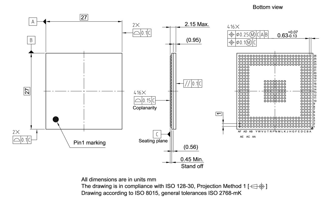 PG-BGA-416-29_Package Outline