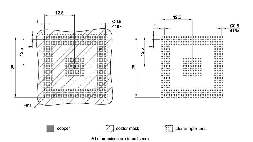PG-BGA-416-800_Footprint Drawing