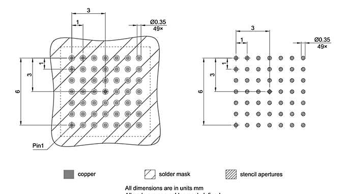 PG-BGA-49-800_Footprint Drawing
