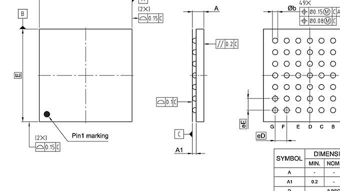 PG-BGA-49-800_Package Outline