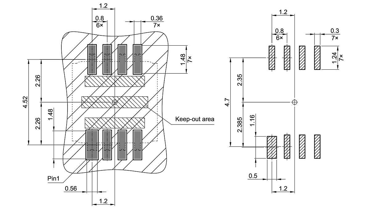 PG-DFN-8-1_Footprint Drawing