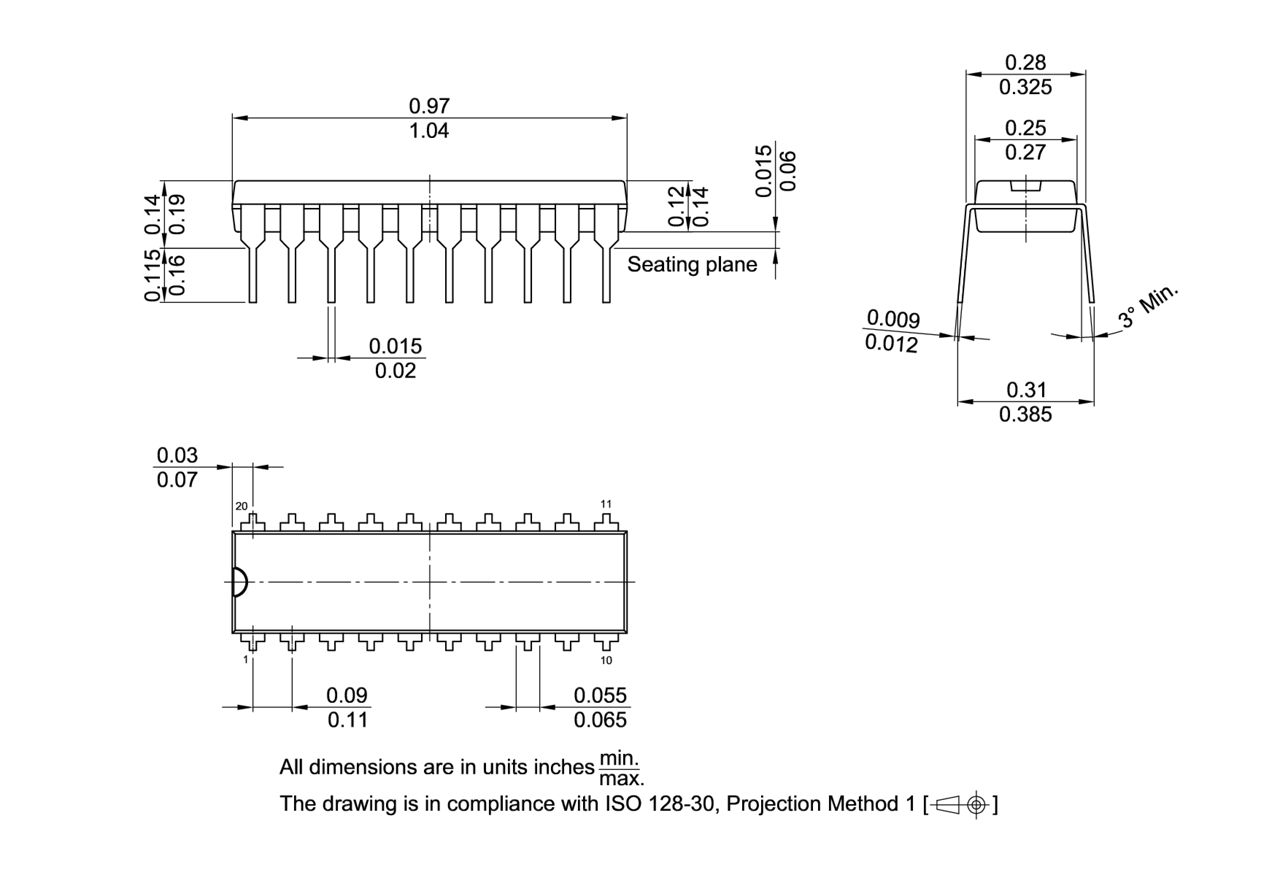 PG-DIP-20-800_Package Outline