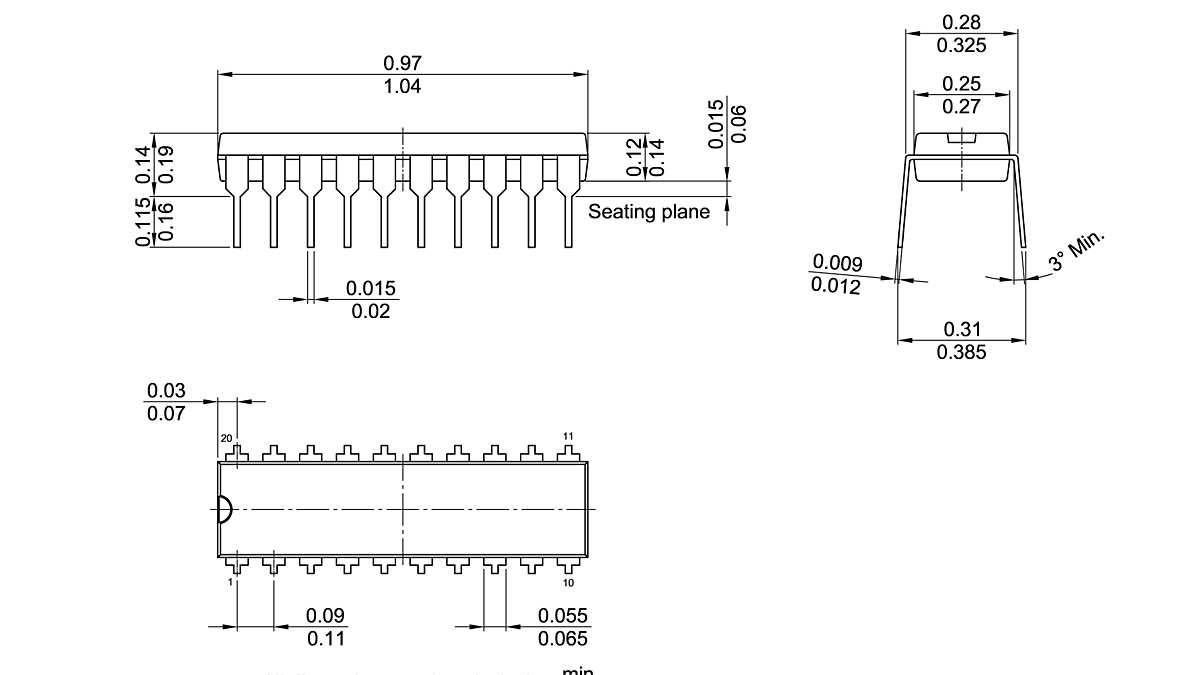 PG-DIP-20-800_Package Outline