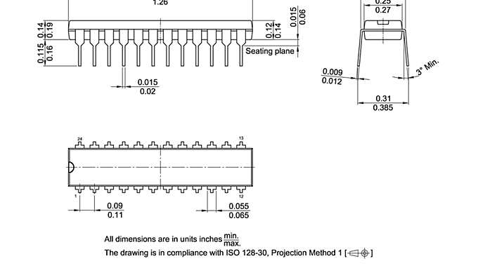 PG-DIP-24-800_Package Outline