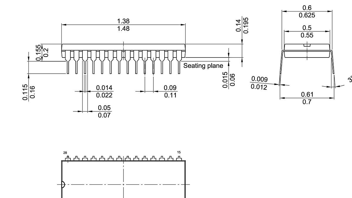 PG-DIP-28-802_Package Outline