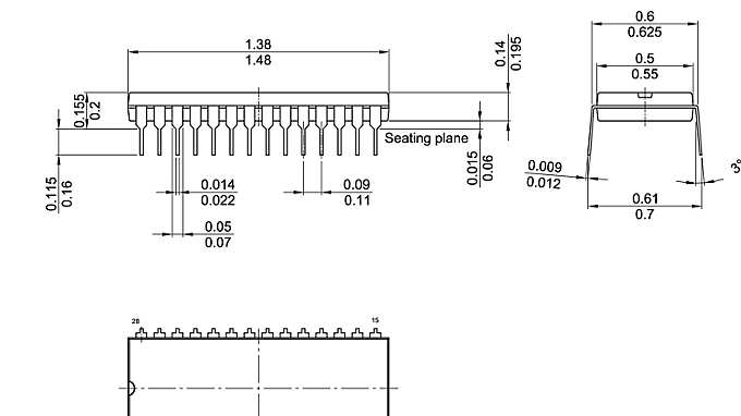 PG-DIP-28-802_Package Outline