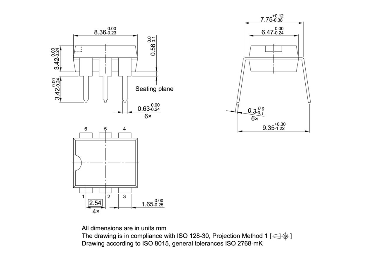 PG-DIP-6-901_Package Outline