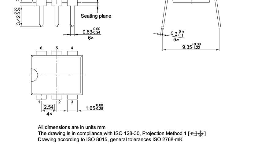 PG-DIP-6-901_Package Outline