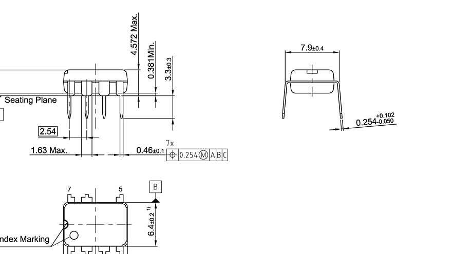PG-DIP-7-4_Package Outline